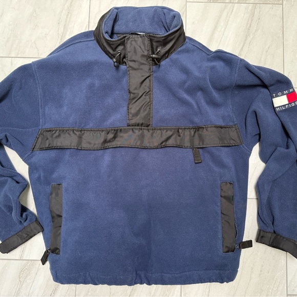 90s Vintage Tommy Hilfiger Half Zip Fleece